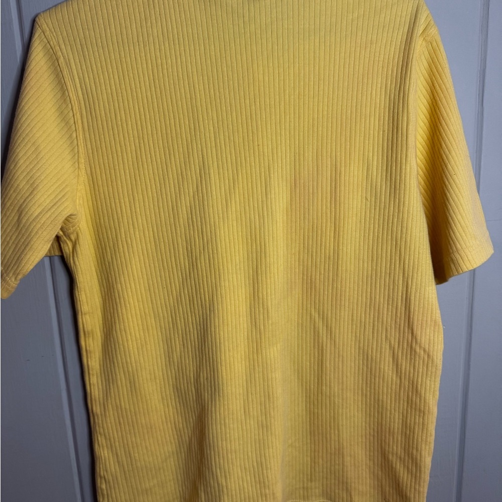 Covington Yellow Casual Button Down Shirt - Picture 2 of 2